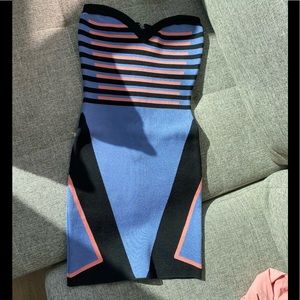 Marciano strapless dress